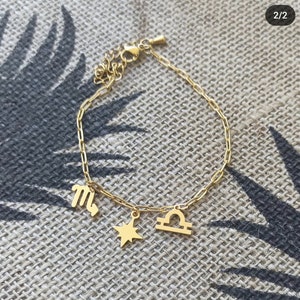 Personalized first name/initial letter bracelet image 2