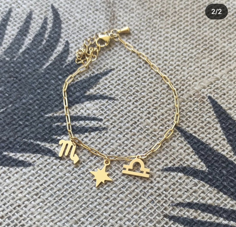 Personalized first name/initial letter bracelet image 2