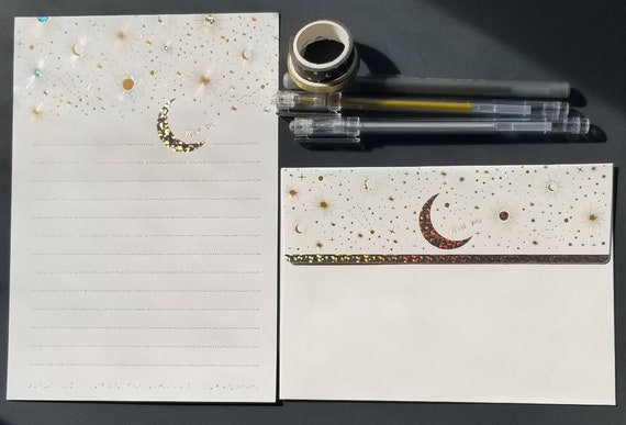 Personalised Celestial Bullet Journal Stationery Gift Set