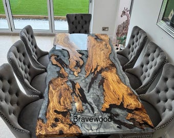 olive epoxy table