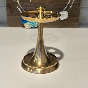 Zahnbürstenhalter aus Messing | Messing Badezimmer Dekor | Messing Wohnaccessoires