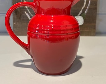 Le Creuset Wasserkrug | Rote Le Creuset Küchen Deko