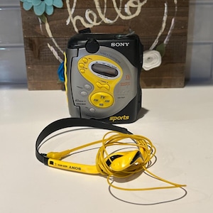 Sony Sports Walkman | Vintage Sony Walkman With Headphones