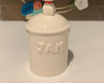 Bote de mermelada vintage de Snoopy: decoración de cocina coleccionable de Peanuts