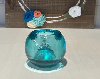 Aqua Fire and Light Glow Bug-theelichtje
