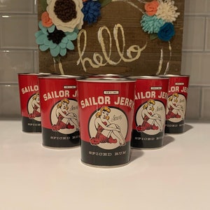 Sailor Jerry Spiced Rum Blechtasse | Sailor Jerry Barzubehör | Sammlerstück Sailor Spiced Rum Blechbecher