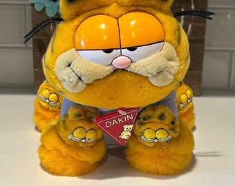 Vintage Garfield Plush Toy | Collectable  Garfield Plush  | Garfield Lover Gift