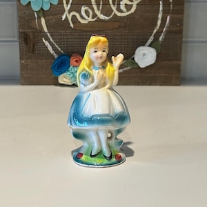 Vintage Alice In Wonderland Figurine