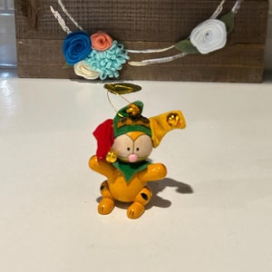 Garfield as Court Jester Christmas Tree Ornament | Vintage Garfield Christmas Ornaments