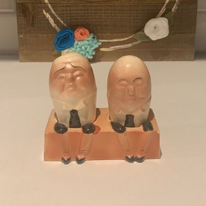 Vintage Humpty Dumpty Salt And Pepper Shakers | Humpty Dumpty Table Decor | Humpty Dumpty Lover Gift