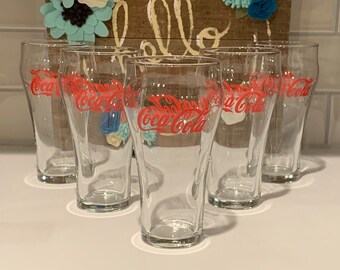 Coca Cola Drinking Glasses | Collectable Coca Cola Drinkware