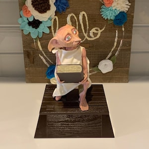 Dobby The House Elf Coin Bank | Dobby Talking & Moving Money Box | Dobby The Elf Penny Bank | Authentic Dobby  Figurine Coin Bank