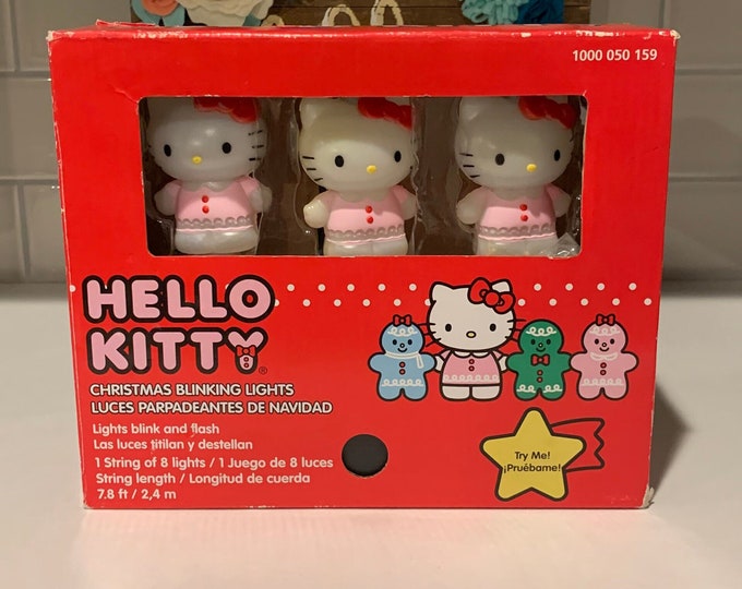 Hello Kitty Christmas Lights Hello Kitty Lover Gift Hello Kitty