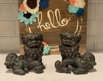 Vintage Ceramic Foo Dogs | Collection Foo Dogs