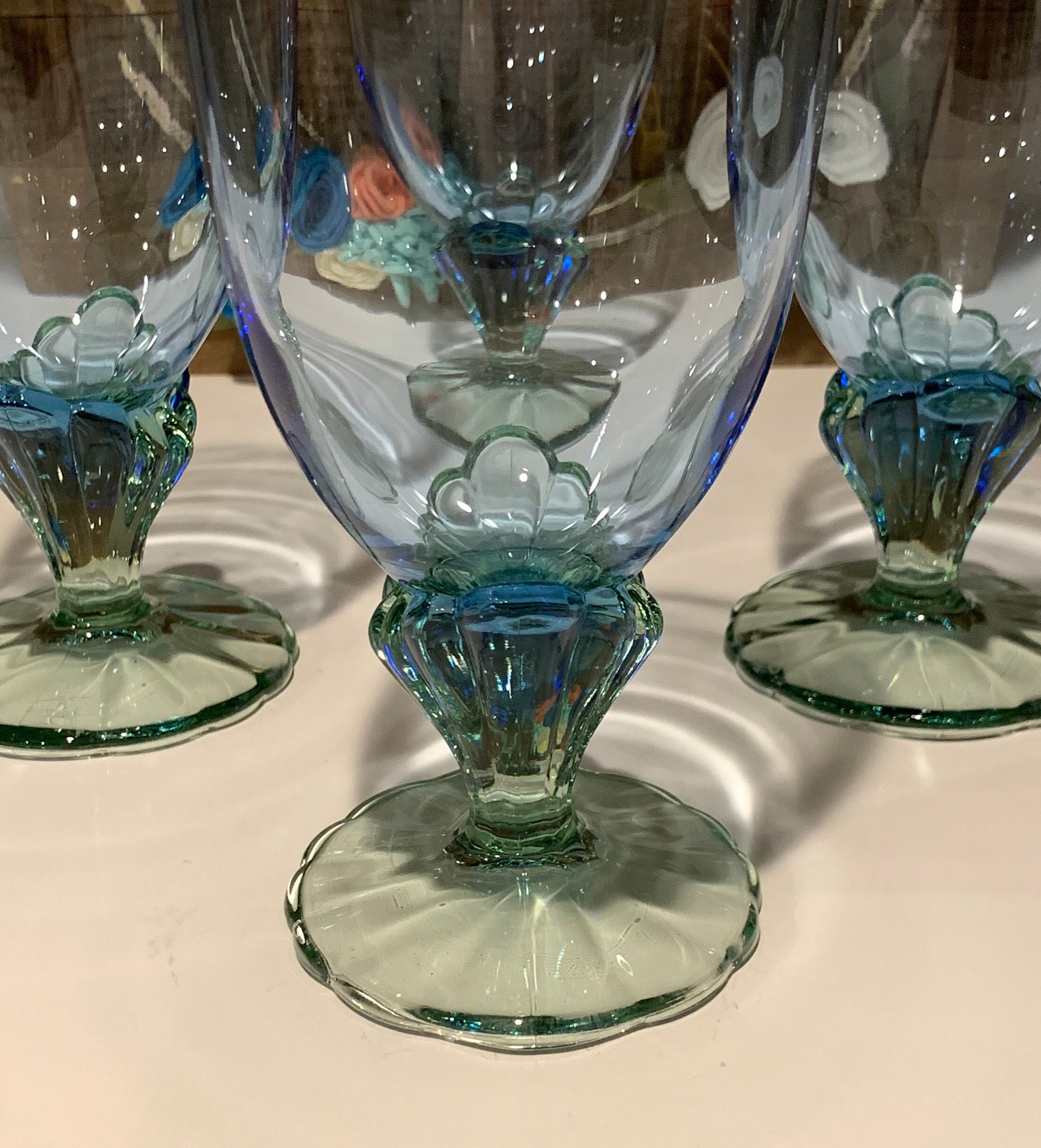 Vintage Iced Tea Bahia Glasses by BORMIOLI ROCCO Etsy