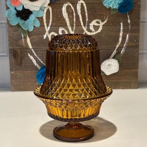 Fairy Lamp | Honey Gold Fairy Lamp | Fairy Tea Light Candle Holder | Kitchen Counter Candle Lamp | Candle Holder