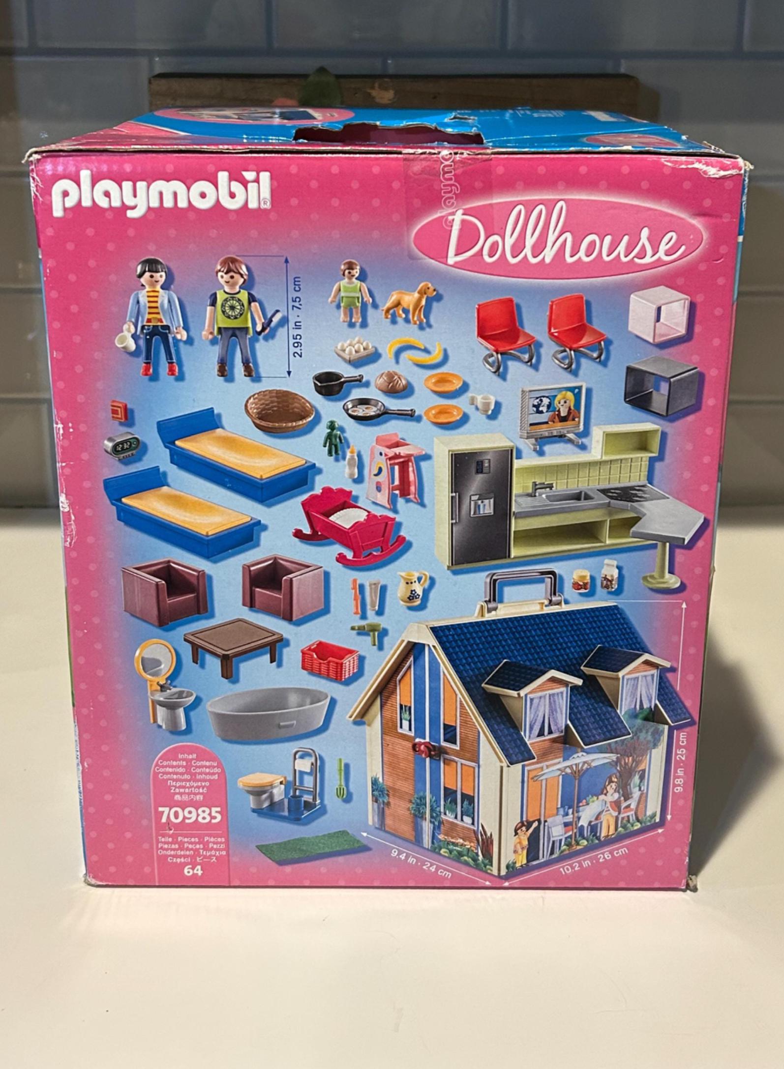Playmobil Carry Doll House 70985 - Etsy Israel