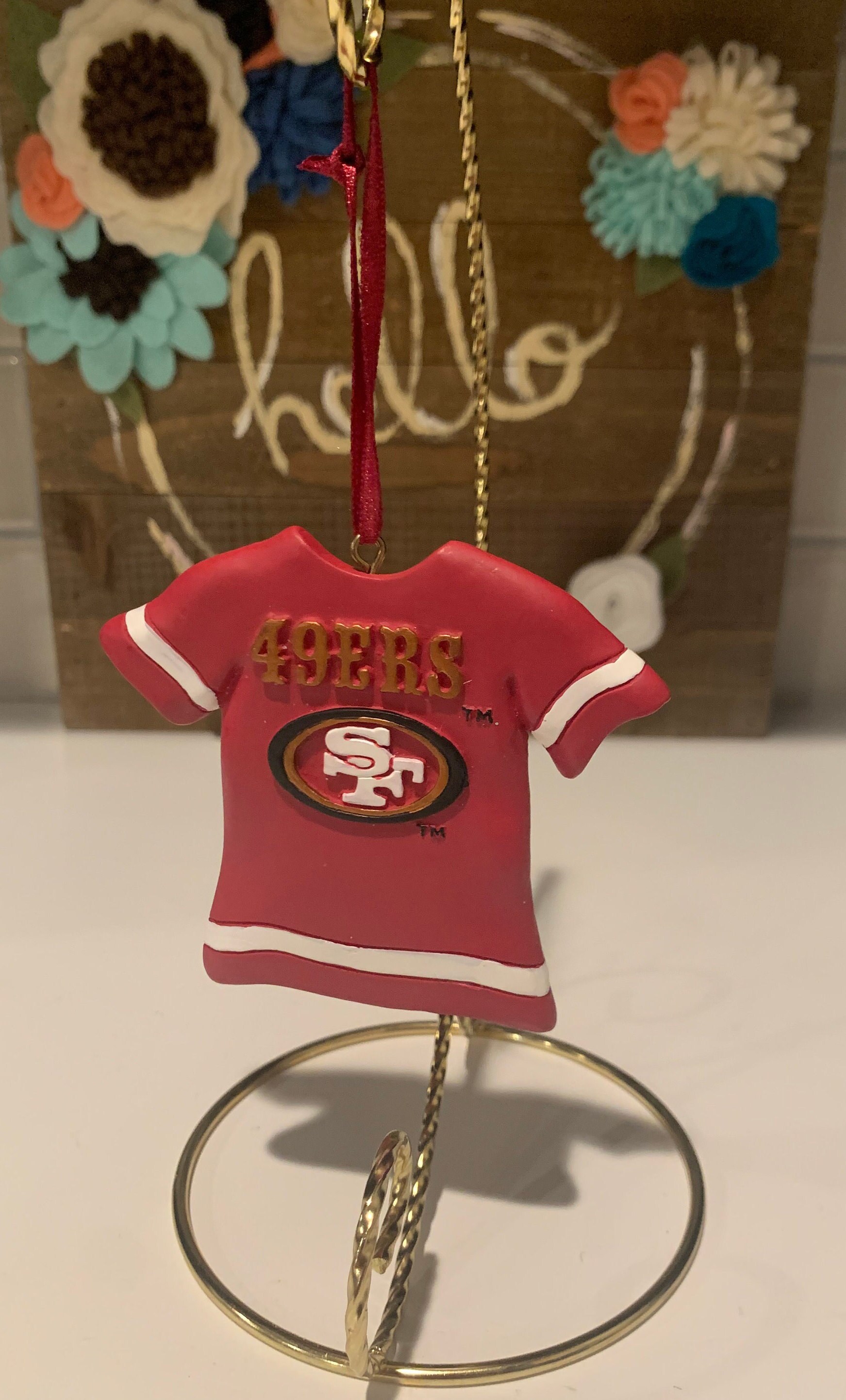 49ers christmas ornaments Clearance