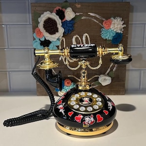 Betty Boop Telephone | Danbury Betty Boop Home Decor | Collectable Betty Boop Telephone