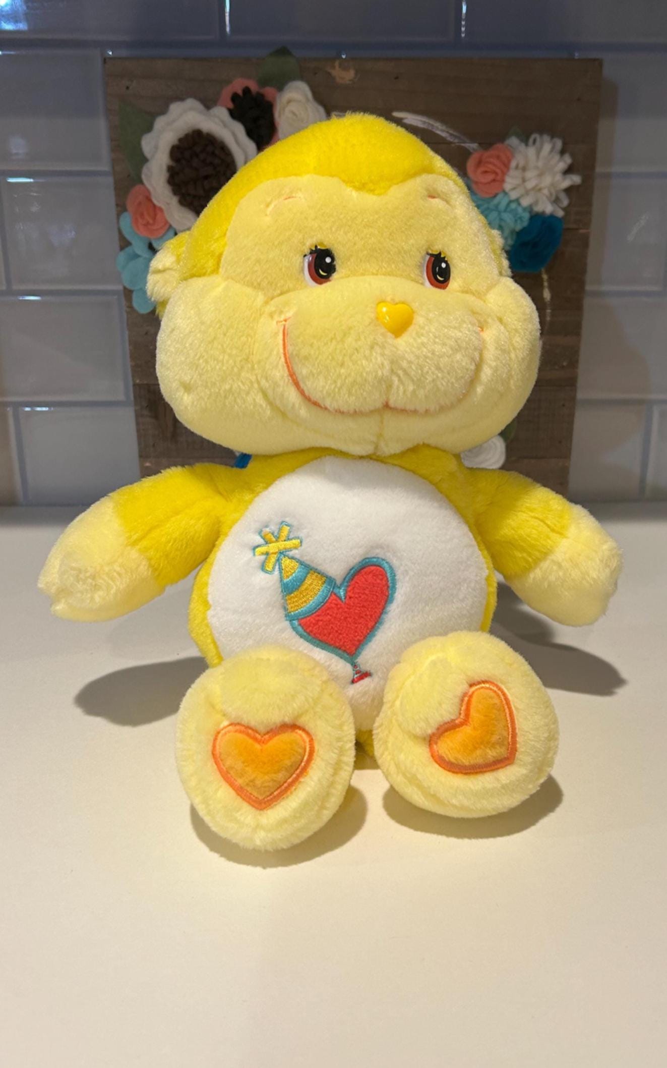 Cousins Care Bear Playful Heart Monkey - Etsy
