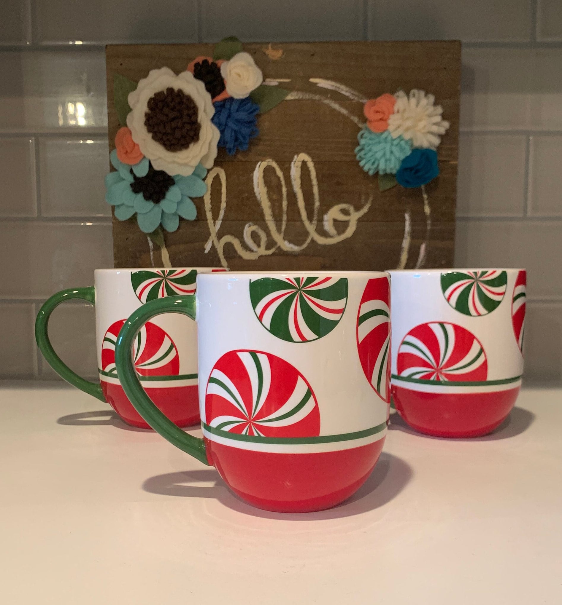 Carved Candy Cane Mug/Cup — Quiet Creations