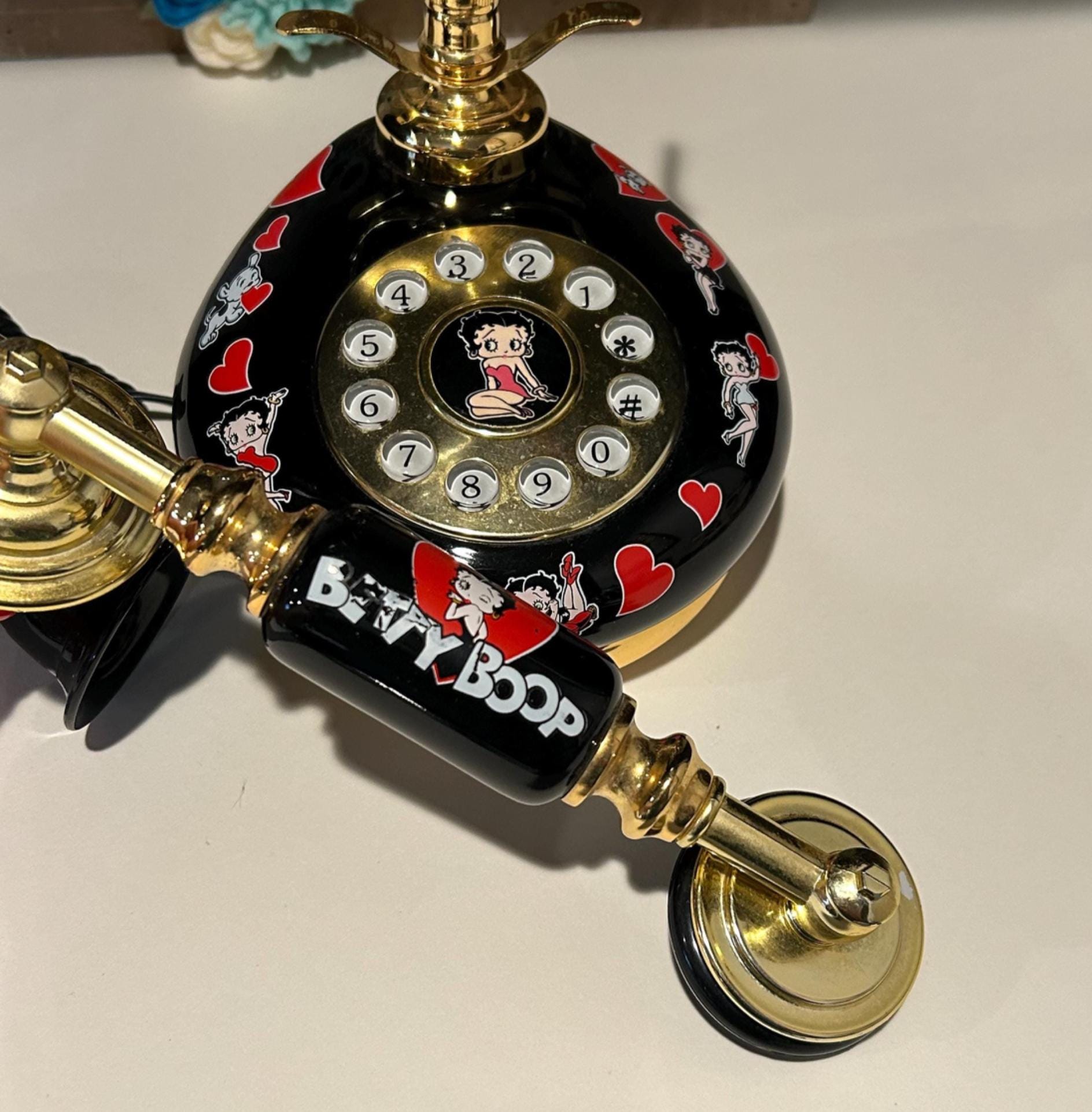 ダンバリーミント ベティブープ フォン 黒電話機 日本未発売 激