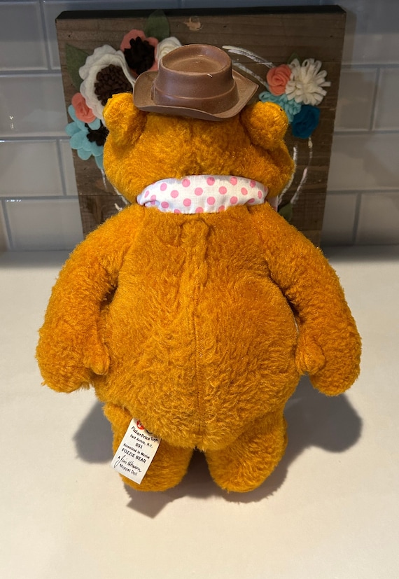 Vintage Fozzie Bear Muppet Plush: Jim Henson Collectable Doll - Etsy