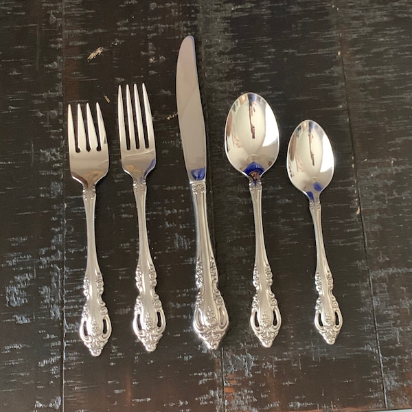 Oneida Brahms Flatware Etsy