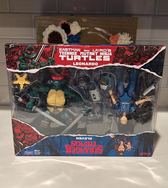 ミュータント ニンジャ タートルズ VS ストレンジャーシングス フィギュア ティーンエイジ・ミュータント・ニンジャ・タートルズ vs