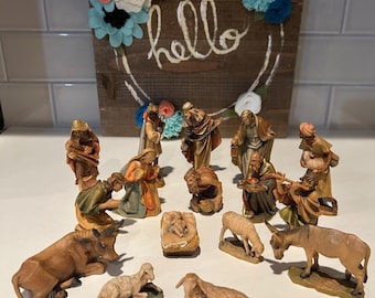 Rare Anri Toriart Angel Figurine With Candle From Angel Orchestra