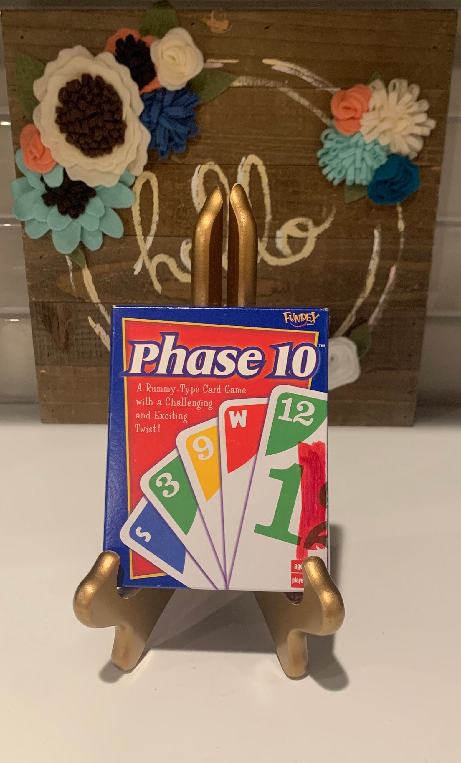 Phase 10 Card Game A Rummy Card Game with a Twist Fundex Games Challenging  New