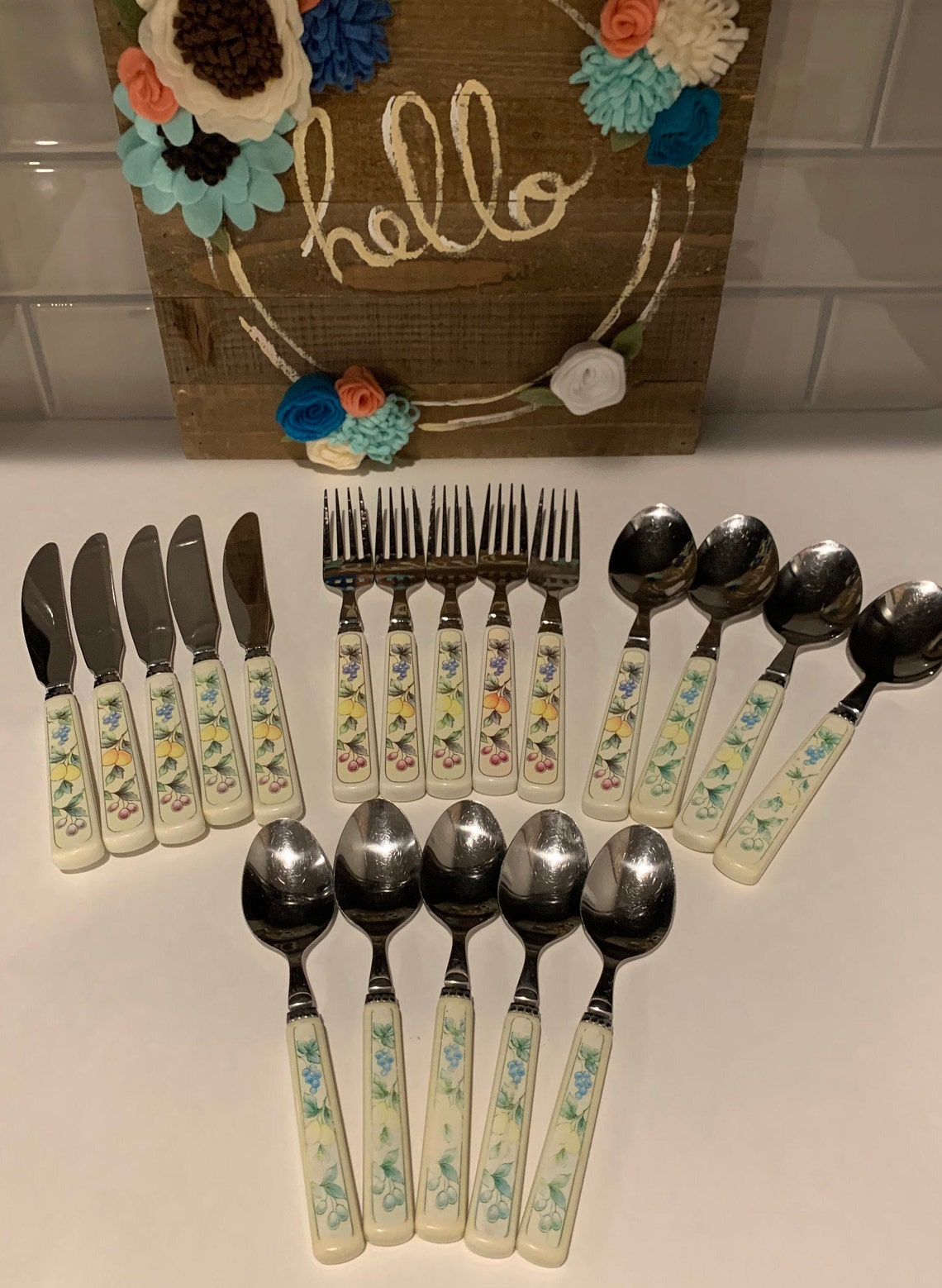 Mikasa Garten Ernte Besteck Gartenernte Besteck Vintage | Etsy