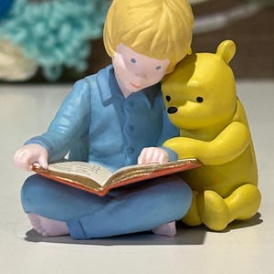 Enfeite de Natal Hallmark Ursinho Pooh e Christopher Robin