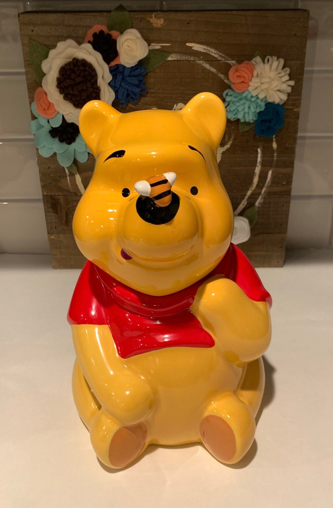 Winnie the Pooh Cookie Jar Collectable Treasure Craft Winnie the Pooh