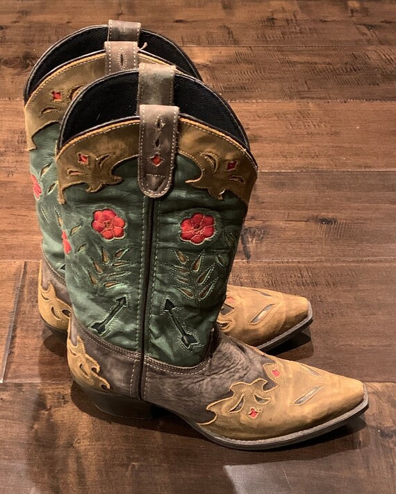 Laredo Ladies Miss Kate Brown and Teal 
