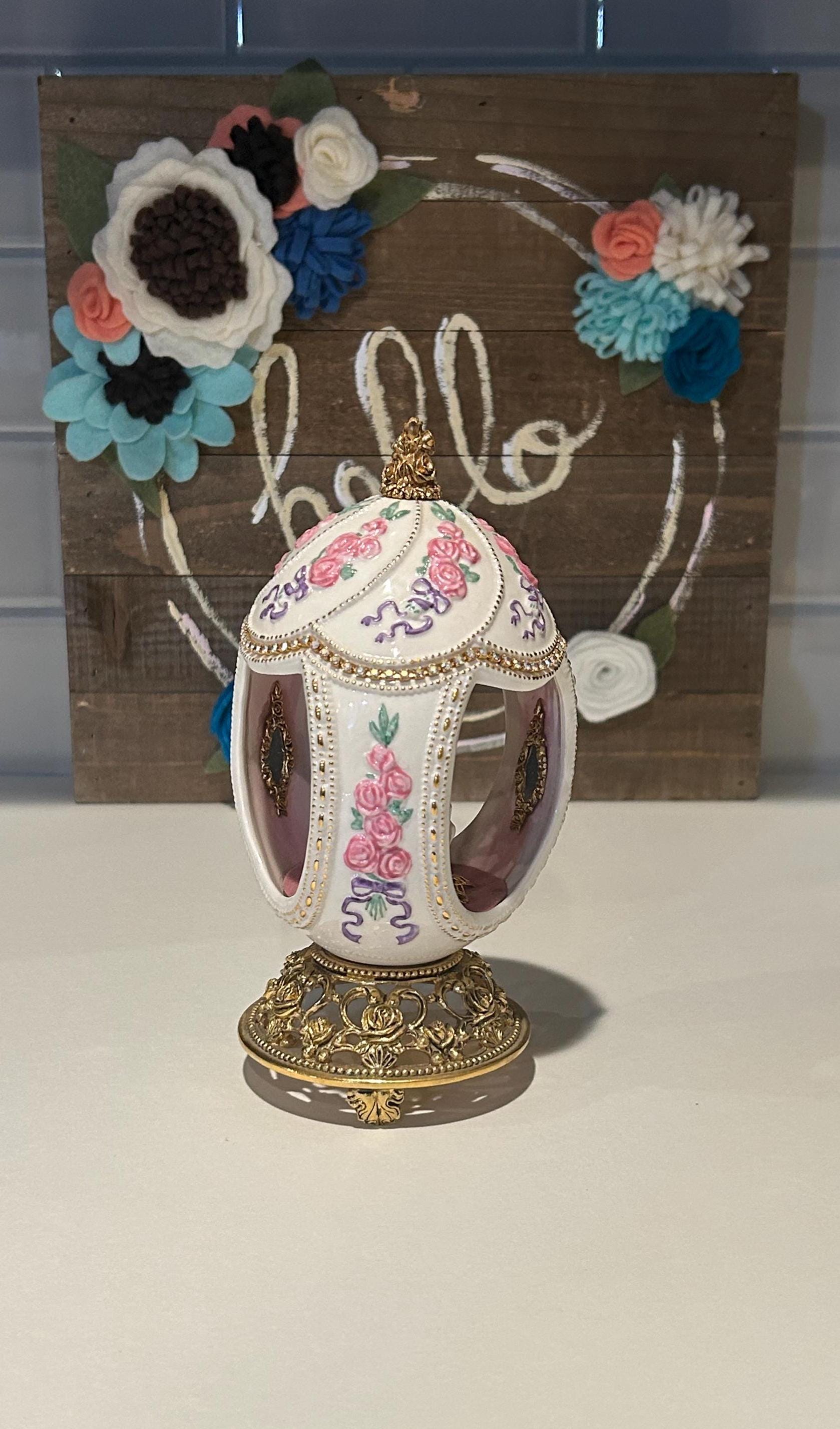 Franklin Mint Faberge Musical Carousel Egg: Collectible Figurine