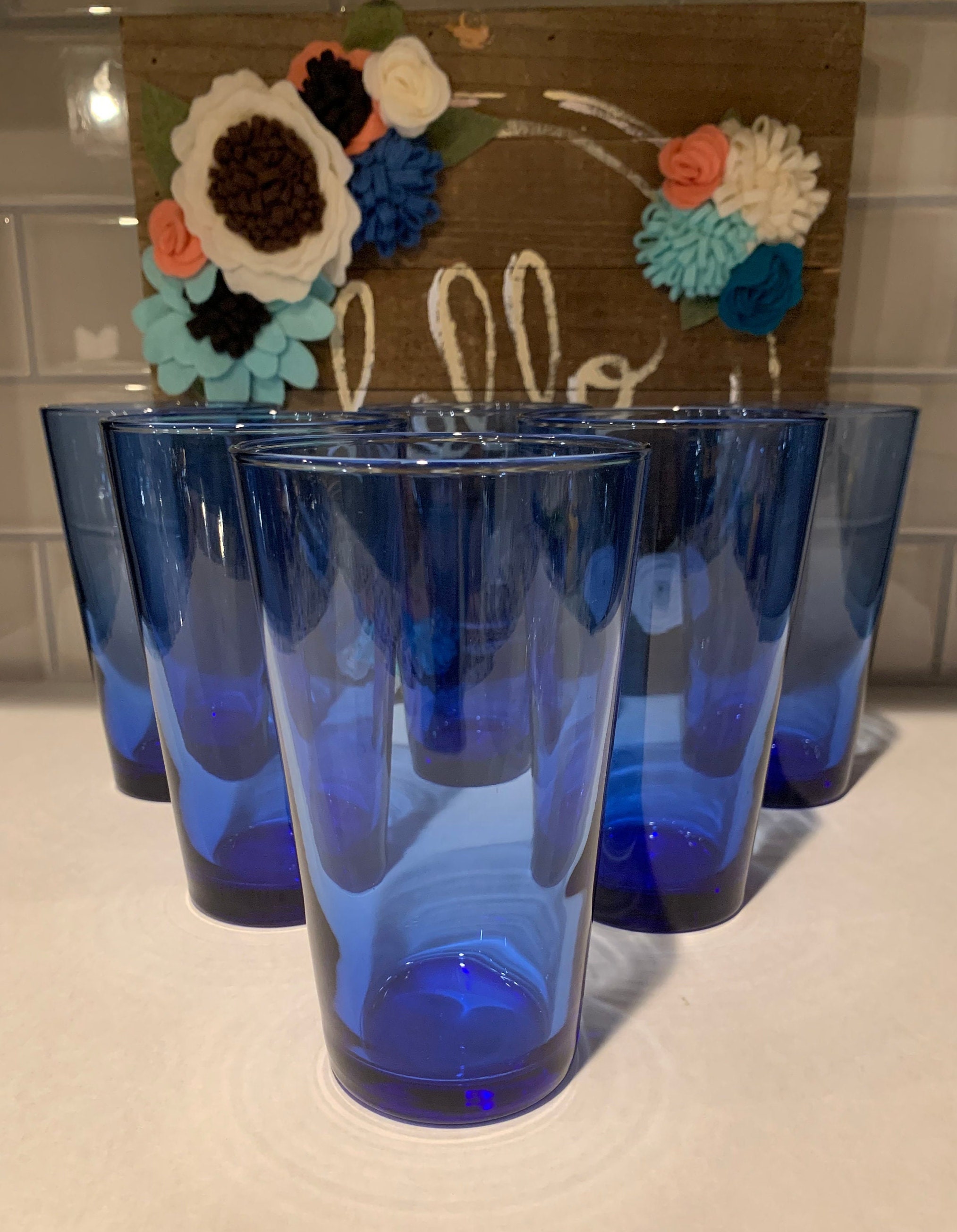 Cobalt glasses deals