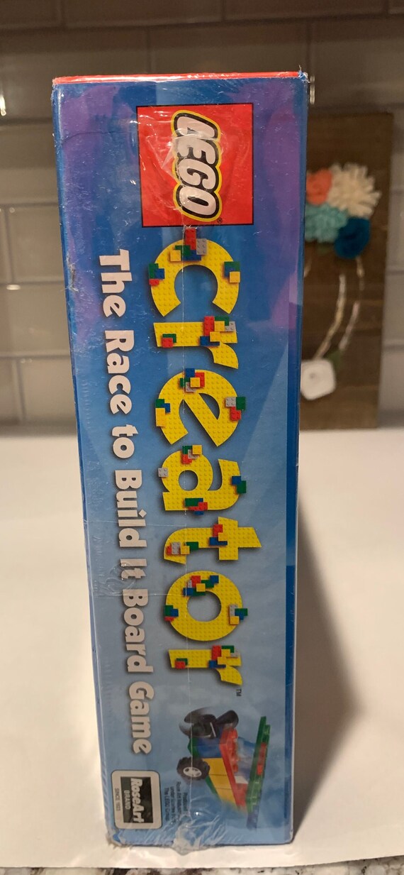 Buy Vintage Lego Creator Create it the Race to Build It Board Game Christmas Gifts Collectable Games Online in India Etsy