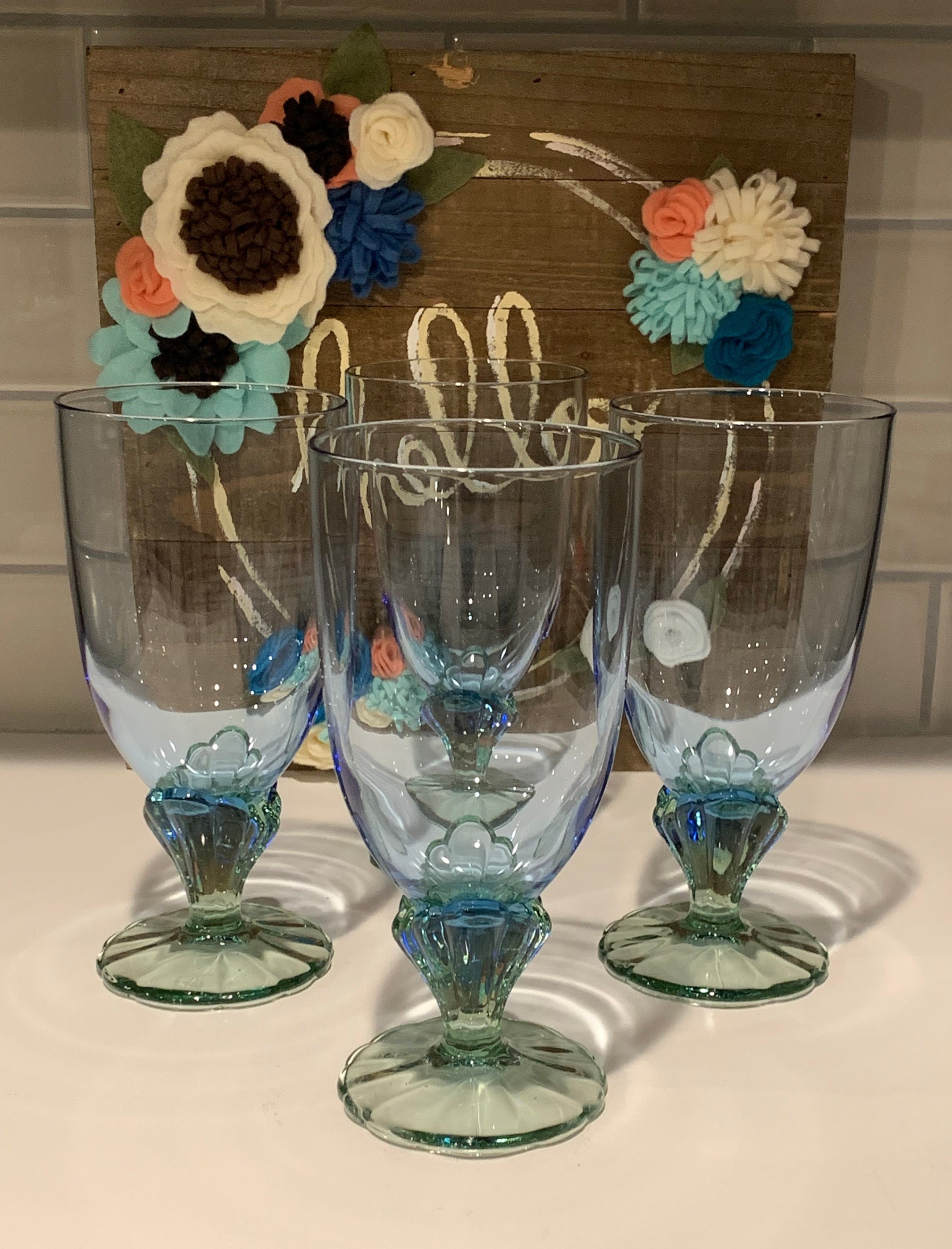 Vintage Iced Tea Bahia Glasses by BORMIOLI ROCCO Etsy