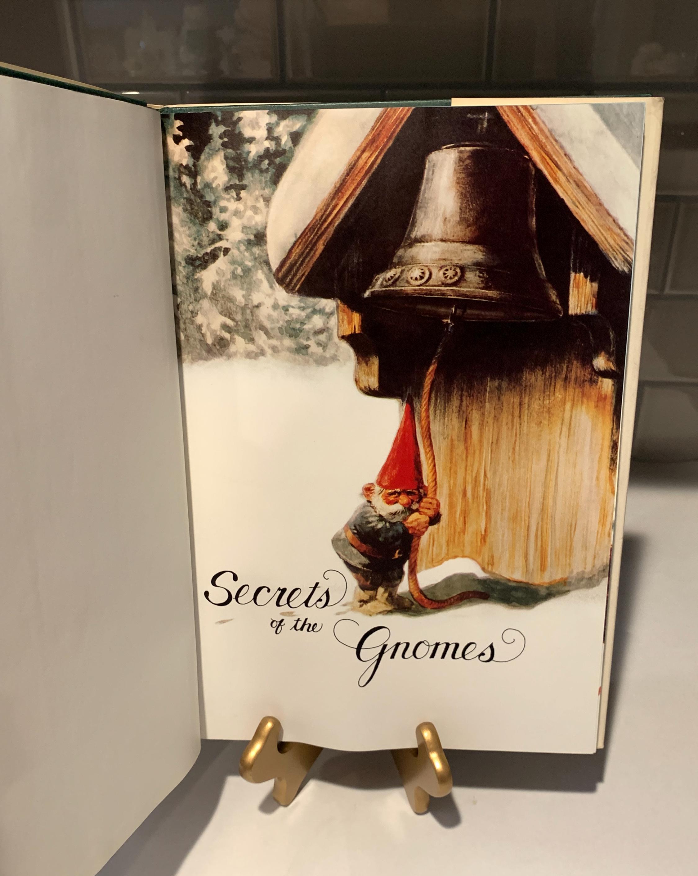 Secrets of the Gnomes 1982 Hardcover by Wil Huygen and Rien