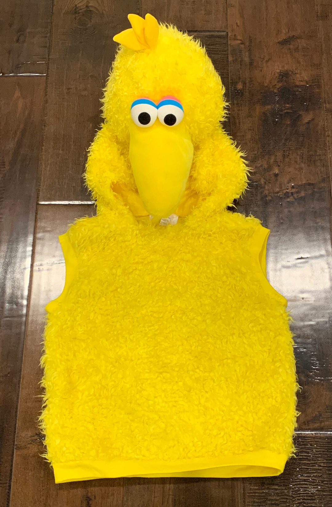 Vintage Big Bird Sesame Street Costume Top Big Bird Costume Etsy