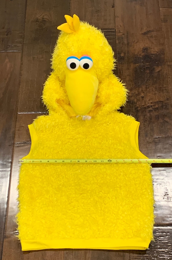 Vintage Big Bird Sesame Street Costume Top Big Bir… Gem