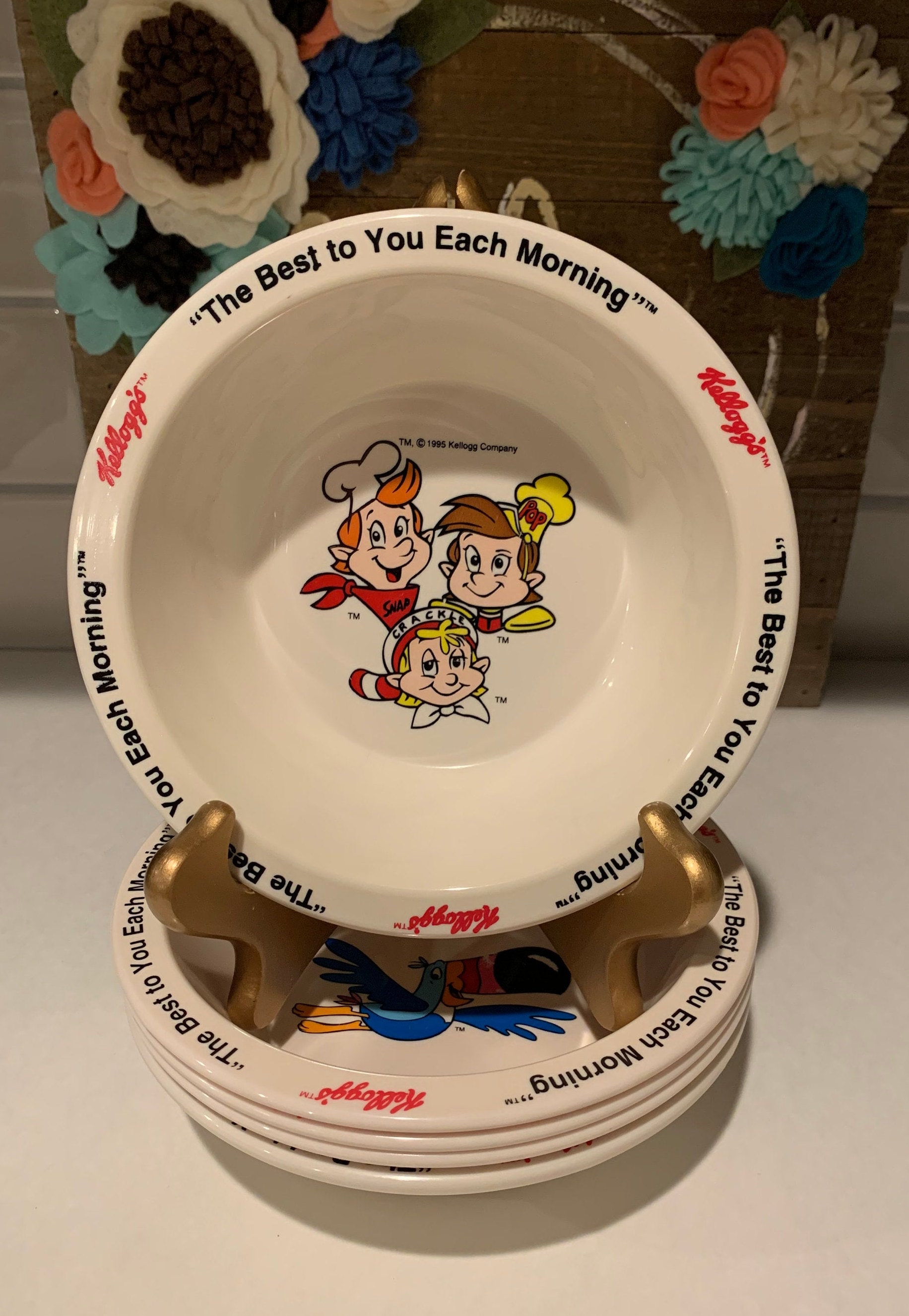 Kelloggs Cereal Bowls for sale Only 2 left at 65