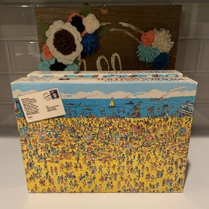 Where's Waldo Puzzle | Vintage Puzzles | Where’s Waldo? The Carpet Flyers 1991 | Where’s Waldo On The Beach 1989