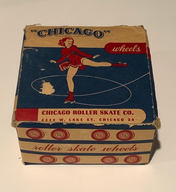 Chicago Roller Skate Company Maple Wheels Etsy