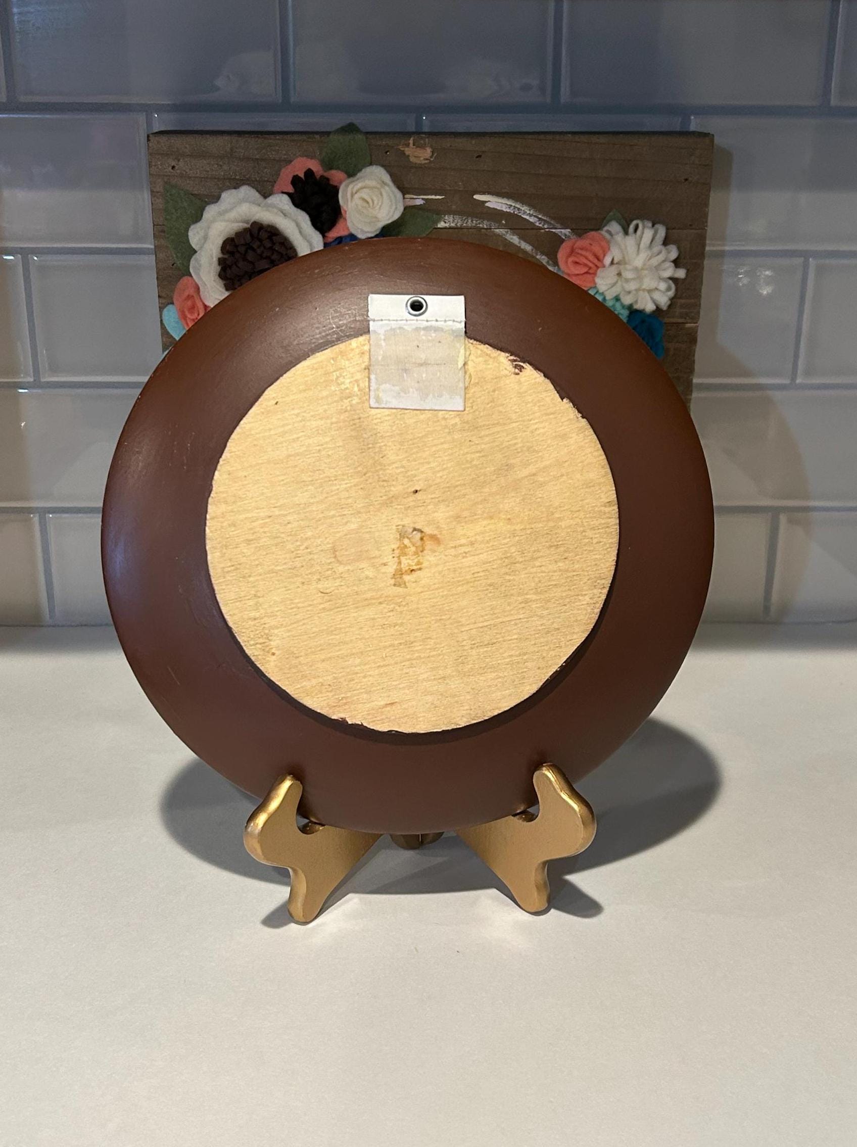 手描きのスイス民芸品木製プレート：壁装飾 - Etsy 日本