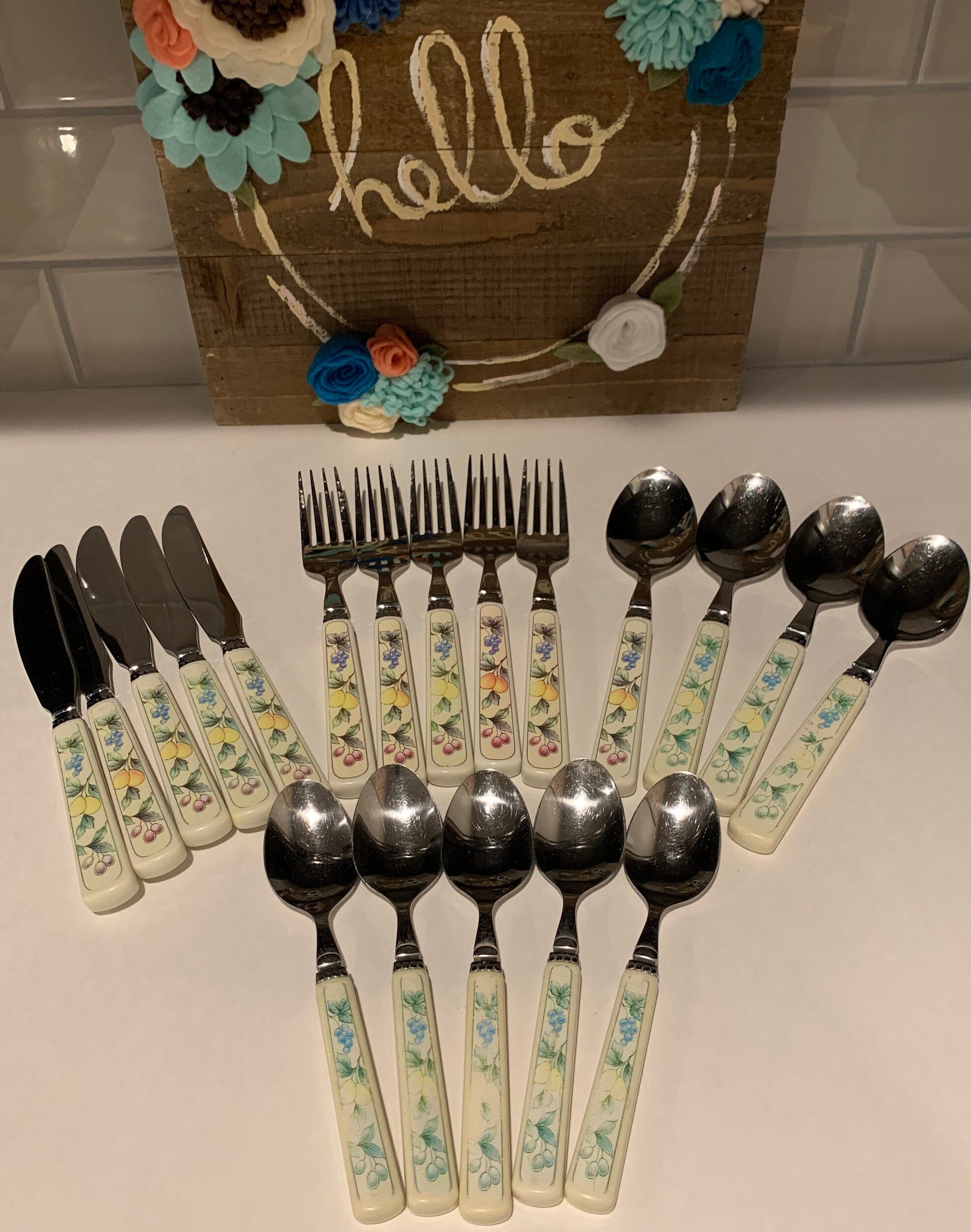 Mikasa Garten Ernte Besteck Gartenernte Besteck Vintage | Etsy