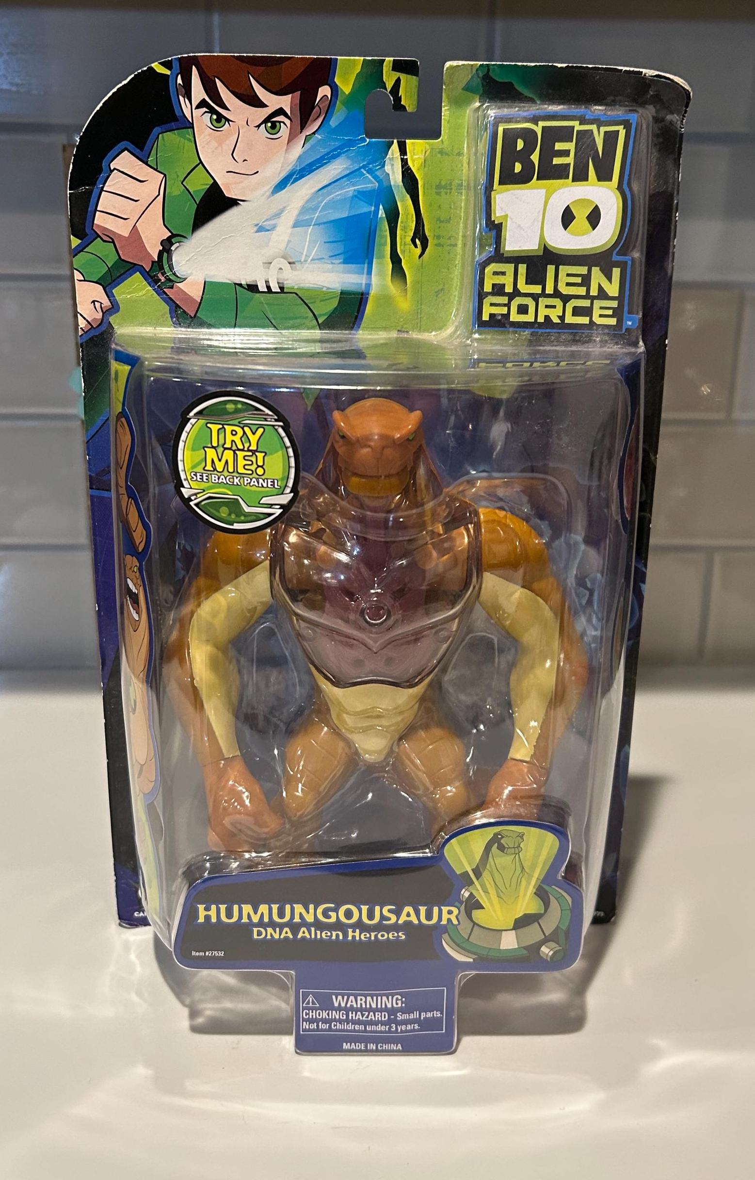 Ben 10 Humungousaur DNA Alien Heroes Bite Flex Bandai | Collectable Ben 10 Toy