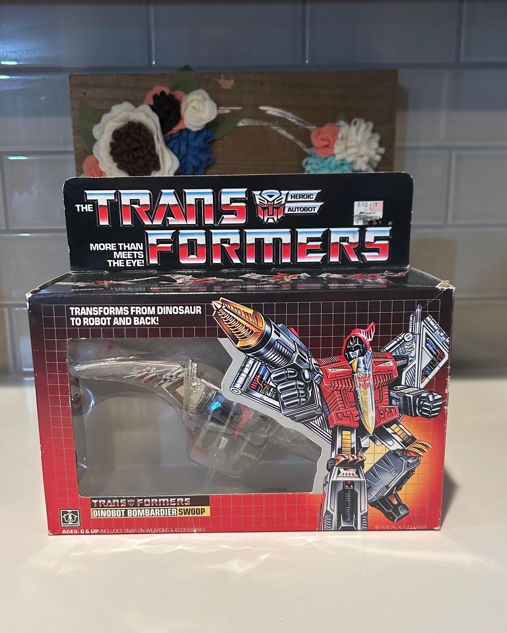 SF・ファンタジー・ホラー Trans formers DINOBOT BOMBARDIER SWOOP Dinobot Swoop Transformers | Original G1 1985 Transformers