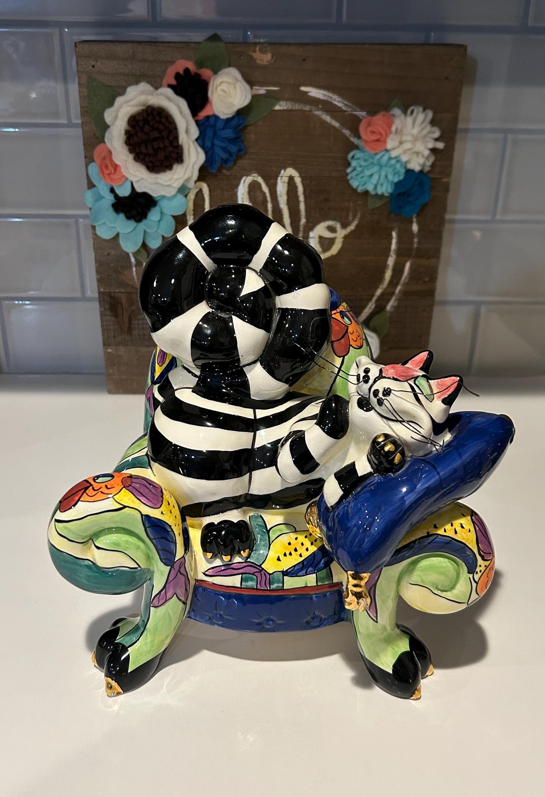 Cat series キャンドル　インテリア Lynda Corneille SWAK Clancy Cat Candle Wax Burner: Whimsical Cat
